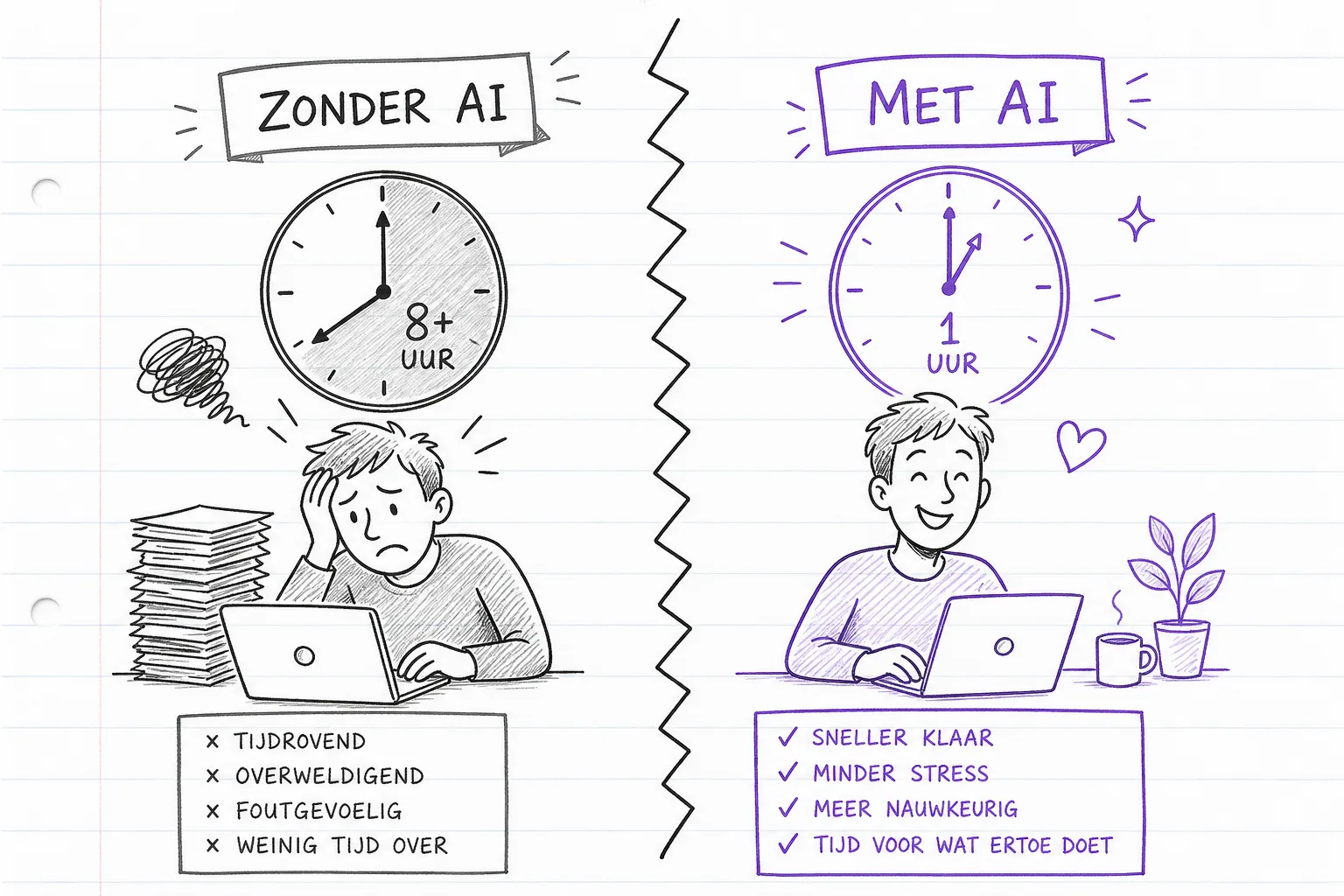 Vergelijking tussen handmatige SEO audit en AI SEO audit